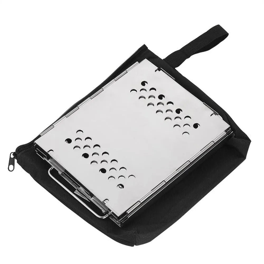 Faltbarer Edelstahl Grill-Prepper-Store.com