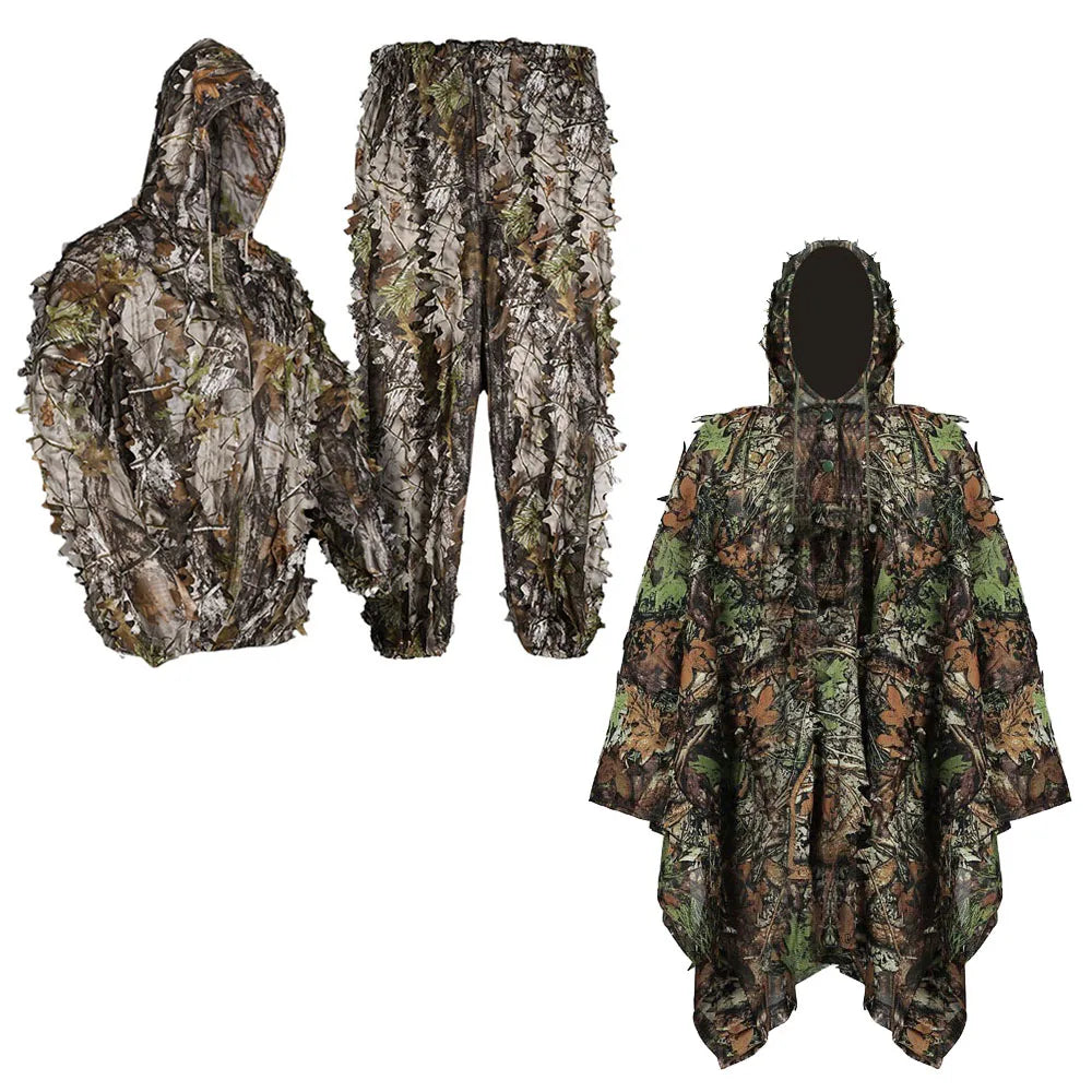 Vêtements de camouflage, vêtements de chasse, manteau 3D