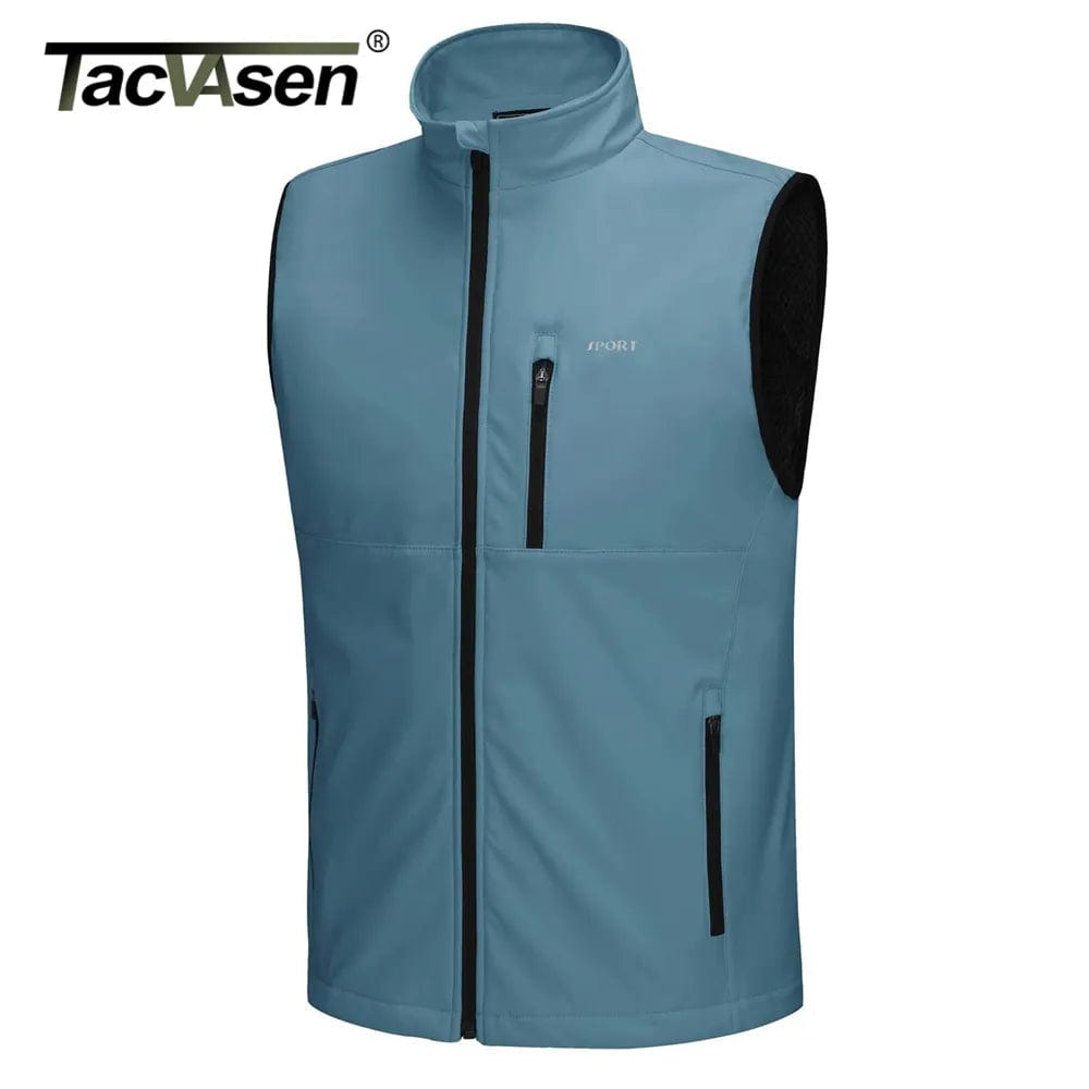 TACVASEN windproof running vest 