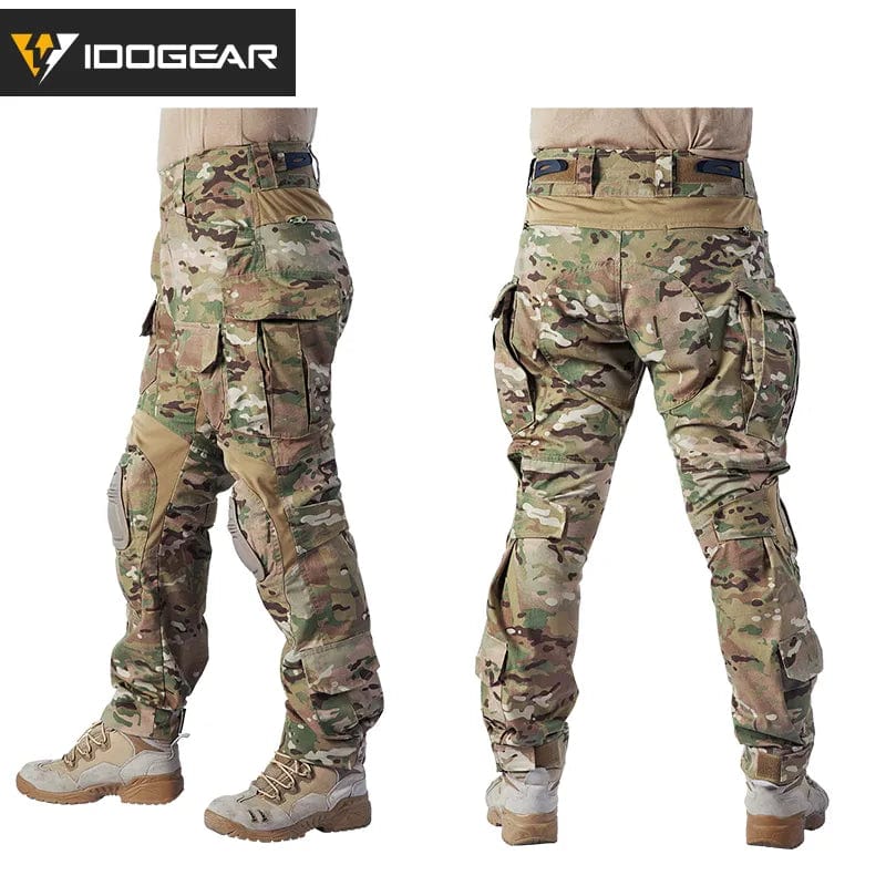 IDOGEAR G3 combat uniform with elbow and knee pads