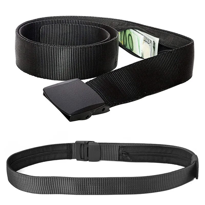 Belt with hiding place, money belt