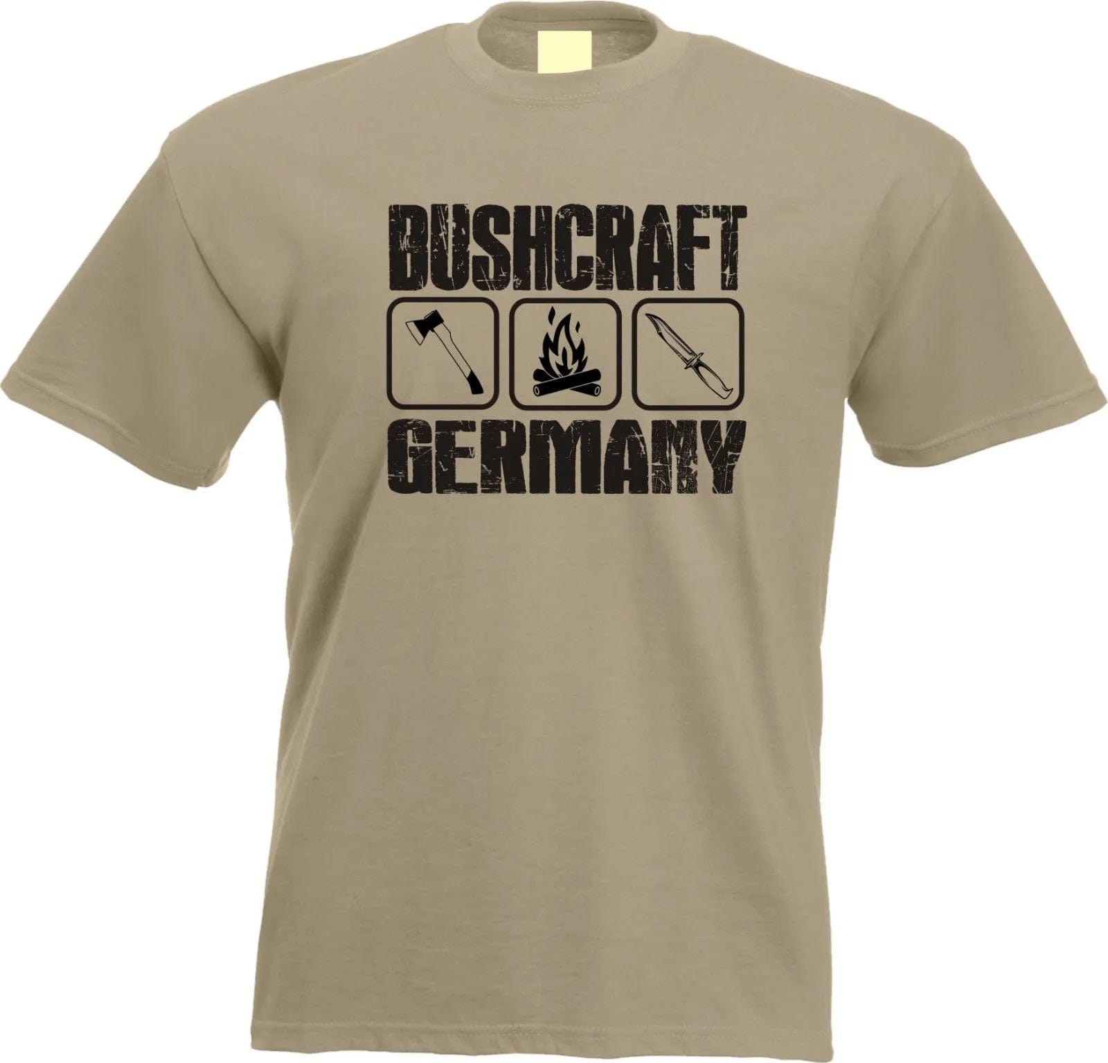 T-Shirt "Bushcraft Germany" / Outdoorkleidung 1 / S prepper-store.com