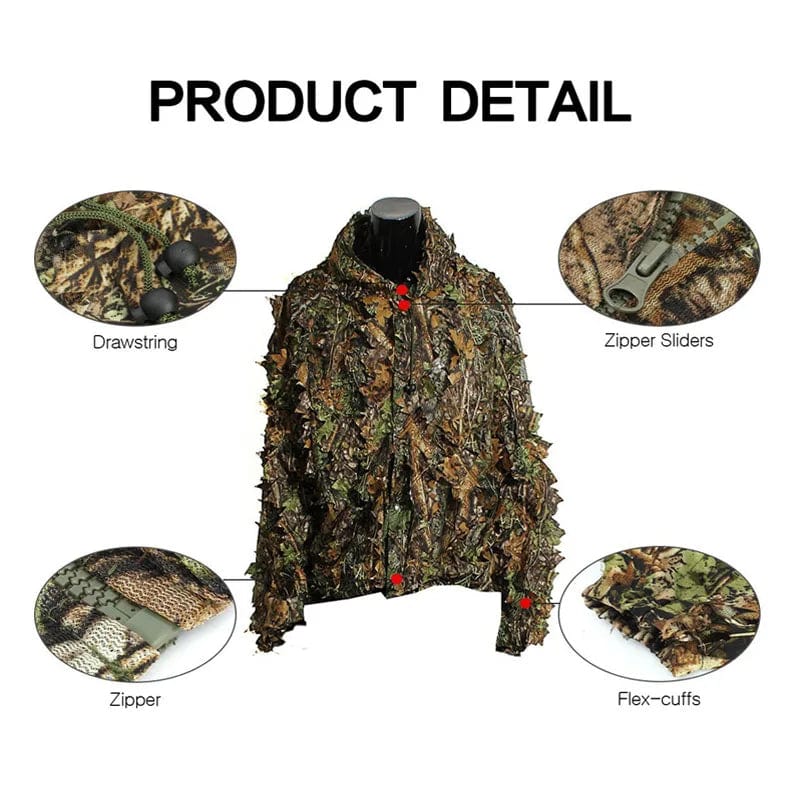 Camouflage clothing, hunting clothes, 3D coat