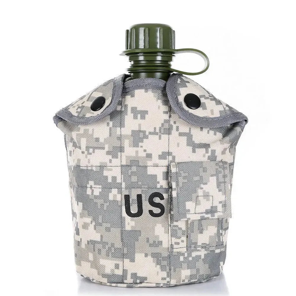 Militär Trinkflasche mit Halterung-Prepper-Store.com