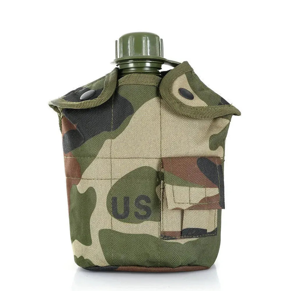 Militär Trinkflasche mit Halterung-Prepper-Store.com