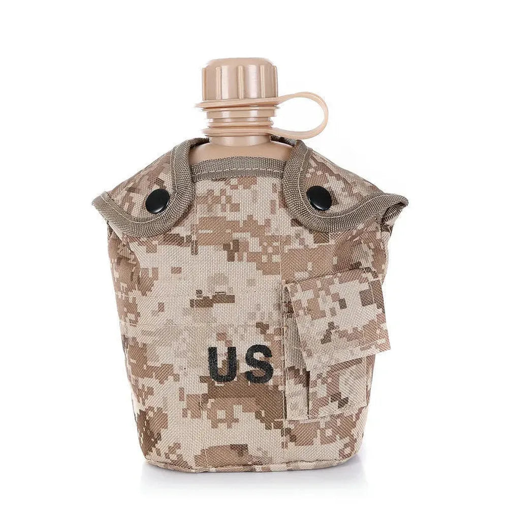 Militär Trinkflasche mit Halterung-Prepper-Store.com