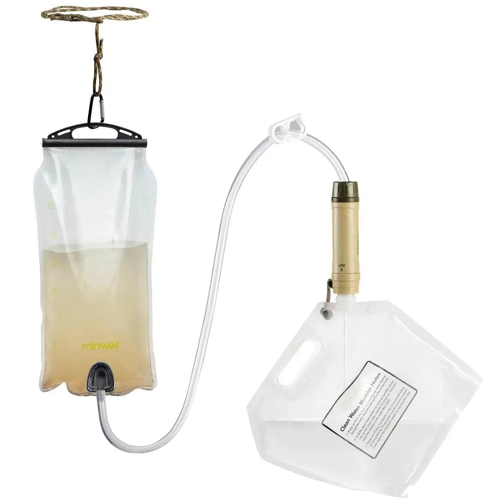 Miniwell Schwerkraft-Wasserfiltrationssystem L605G-Prepper-Store.com