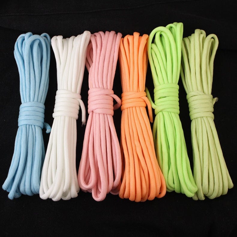 Fluorescent Paracord 550 Rope, 4mm/5M, 10M, 30M