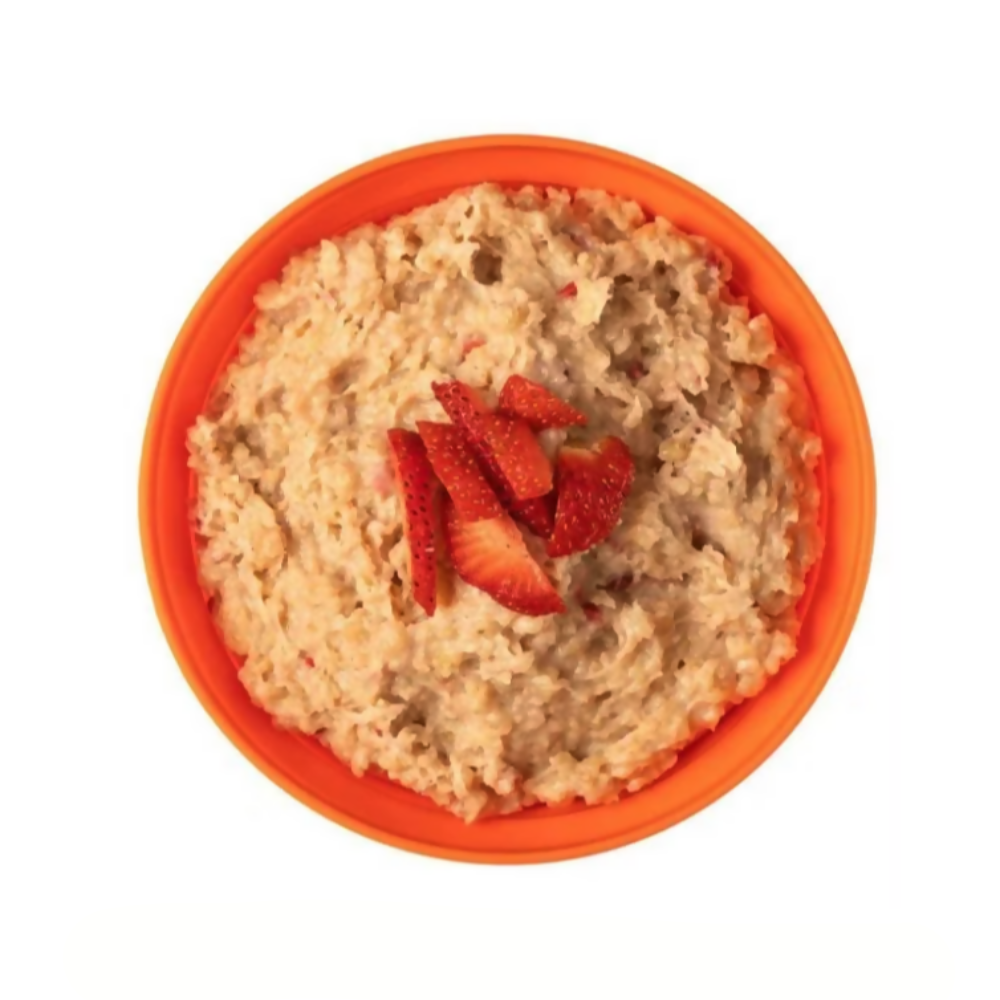 Porridge with Strawberries