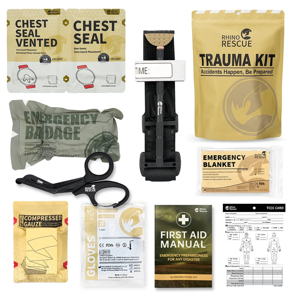 Rhino Rescue - Erste-Hilfe-Trauma-Set - Nachfüllset-Prepper-Store.com