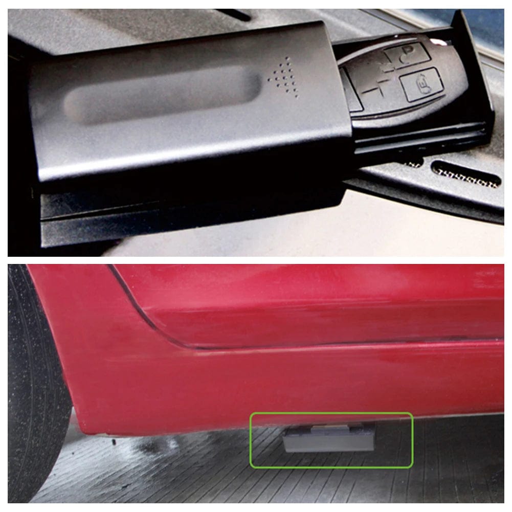 Coffre-fort magnétique pour clés de voiture, boîte de rangement cachée pour maison, bureau et voiture