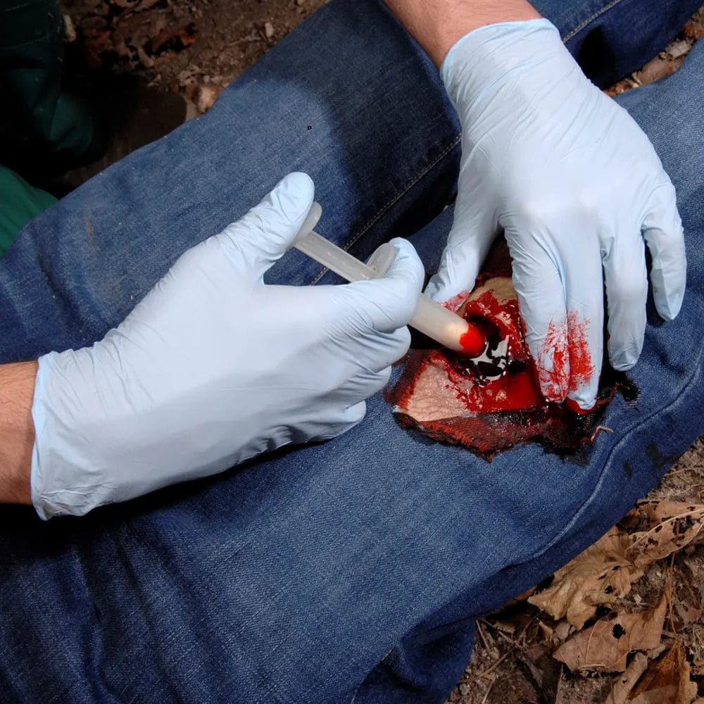 Rhino Rescue Chitosan Poudre/Applicateur Hémostatique Arrêter le saignement 