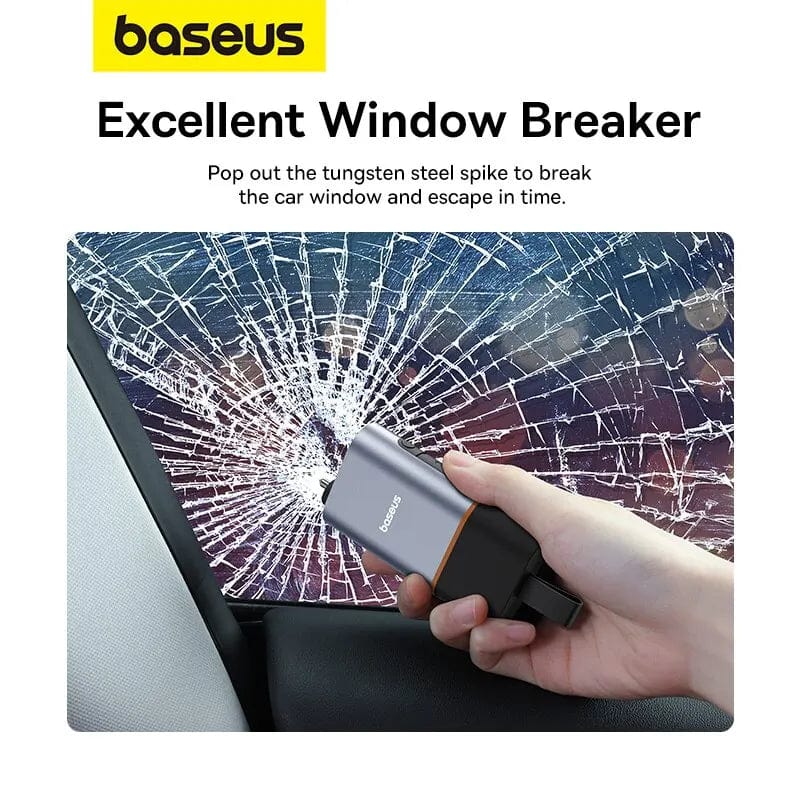 Baseus Auto-Notfall-Sicherheitshammer inkl. Lampe
