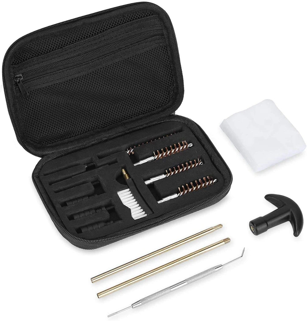 Cleaning kit for pistols – caliber .357, 9mm, .45, .40, .380, .22