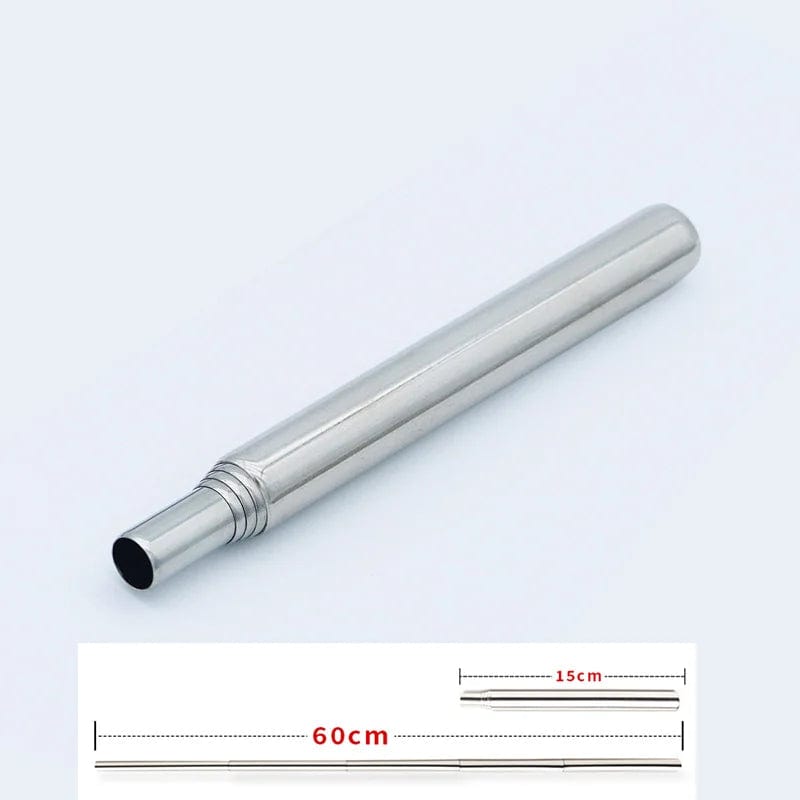 Fire blowing pipe, extendable made of stainless steel