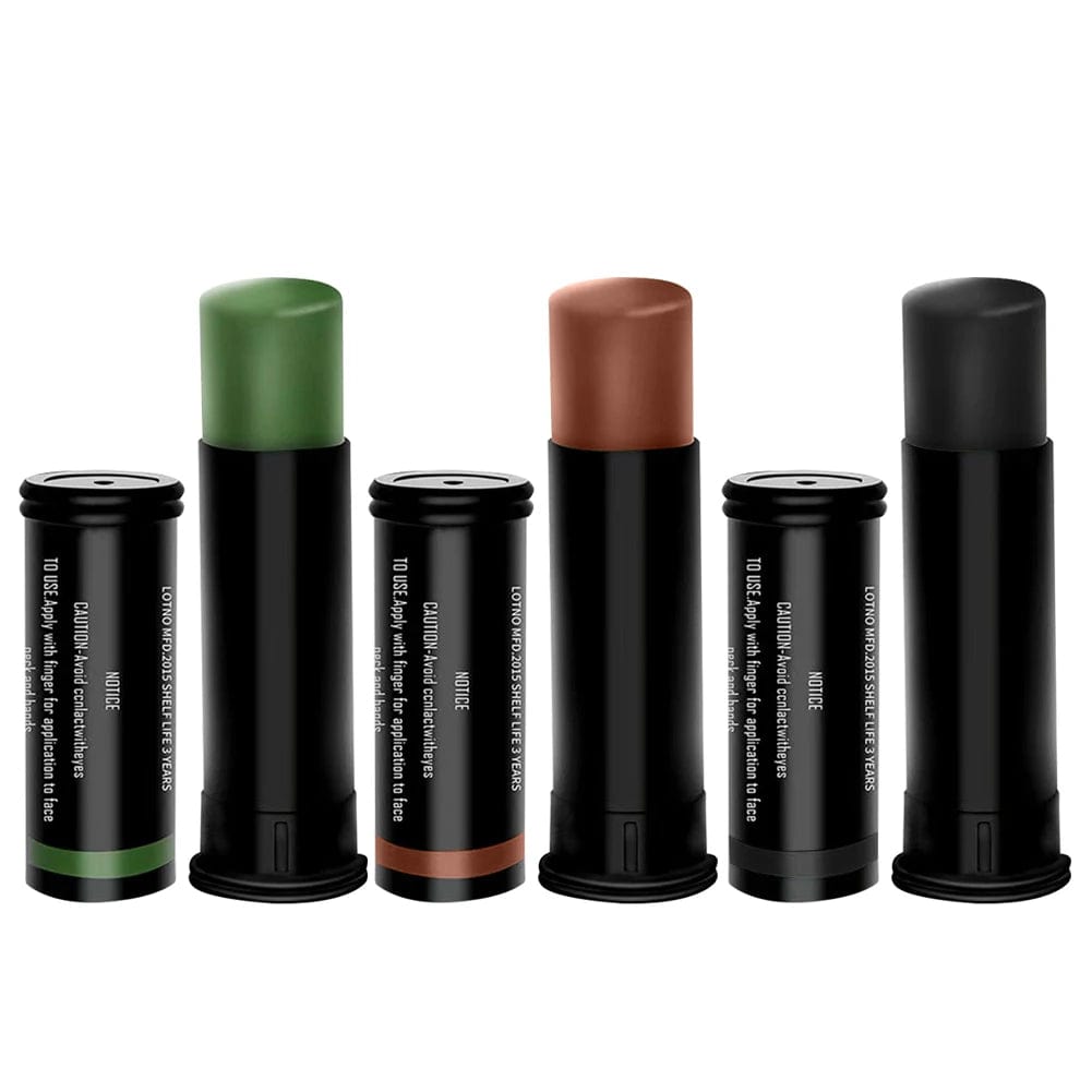 Camouflage color set / camouflage make-up for tactical operations 