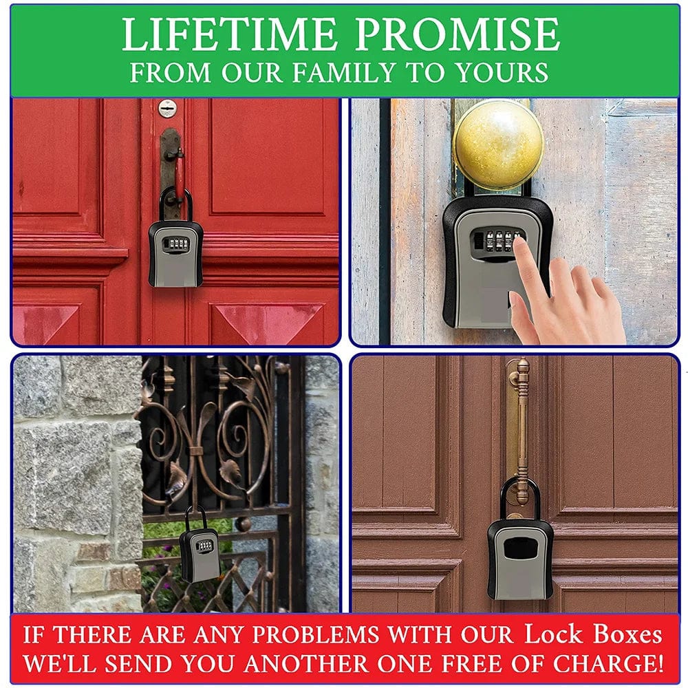 Schlüssel Safe, Schlüsselcode-Kasten, 4-stellige Kombinationsbox
