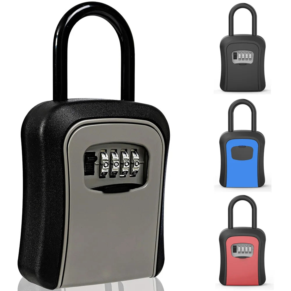 Key safe, key code box, 4 digit combination box