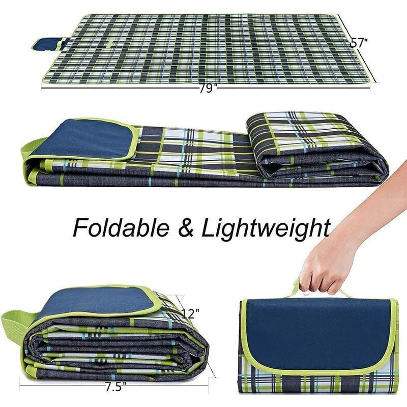 Outdoor picnic blanket, mat / waterproof &amp; portable