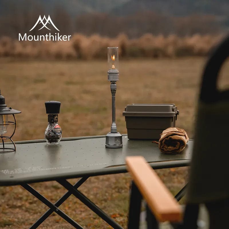 Ensemble de lampes à gaz rétro pour les randonneurs en montagne en plein air