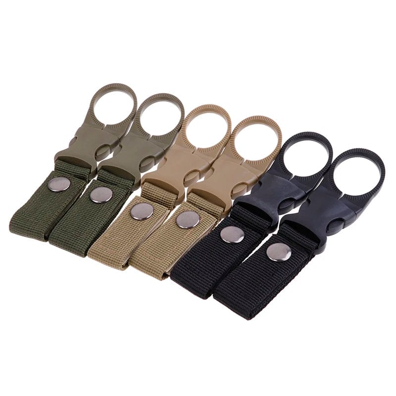 Bottle/key holder for belt or bags