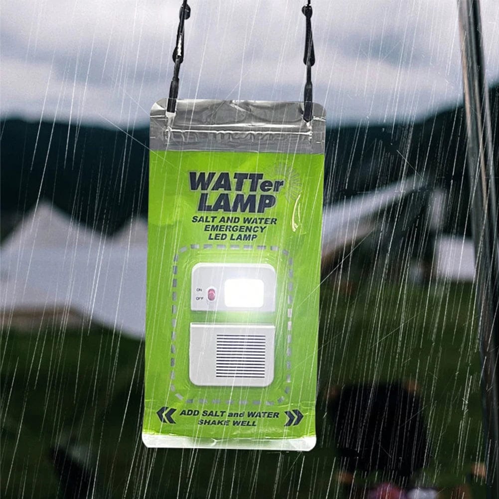 SalzLight: LED-Notfalllampe für Salzwasser, tragbar & wasserdicht