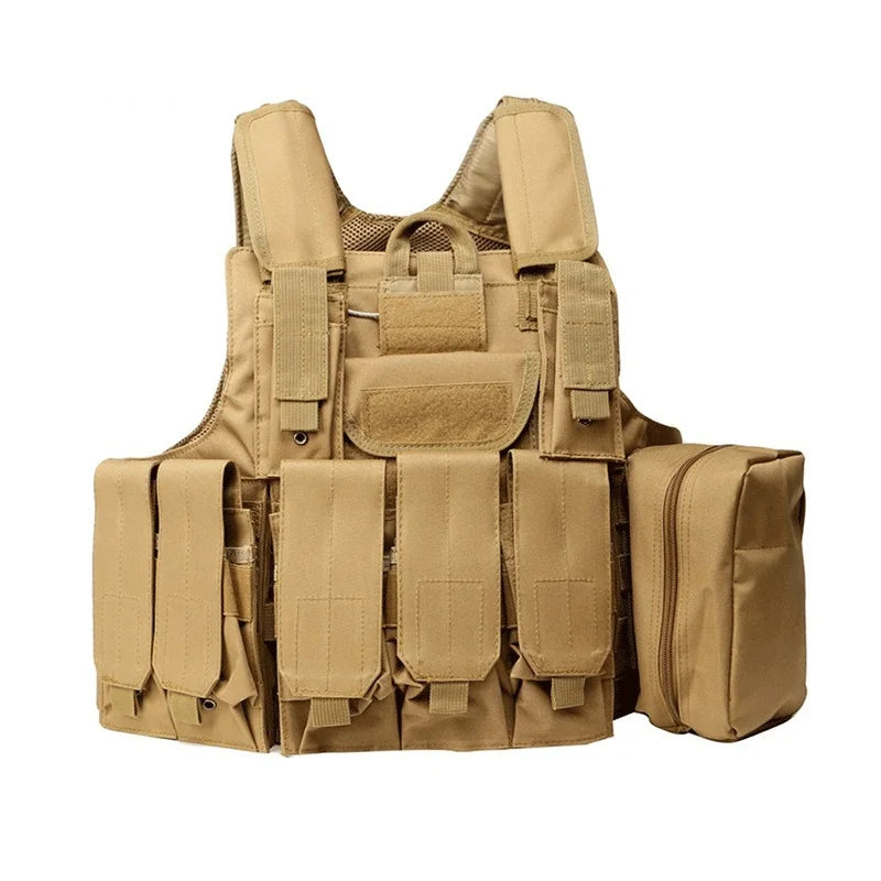 Ghost 8-teilige taktische Weste mit MOLLE-System