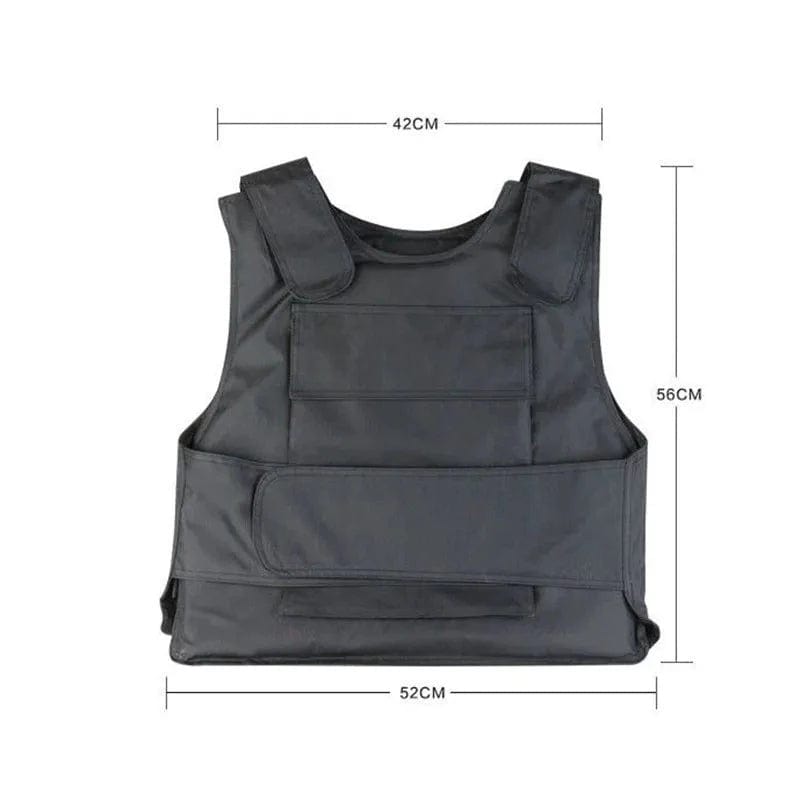 Stab-resistant vest made of manganese steel