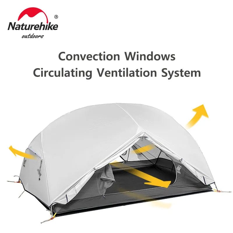Naturehike Mongar 2 Person Backpacking Tent 20D Ultralight Travel Tent