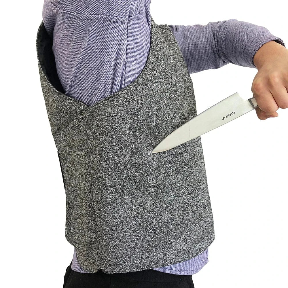 Gilet anti-coupure niveau 5, EN388 HPPE, gilet de protection contre les coups de couteau de sécurité personnalisé