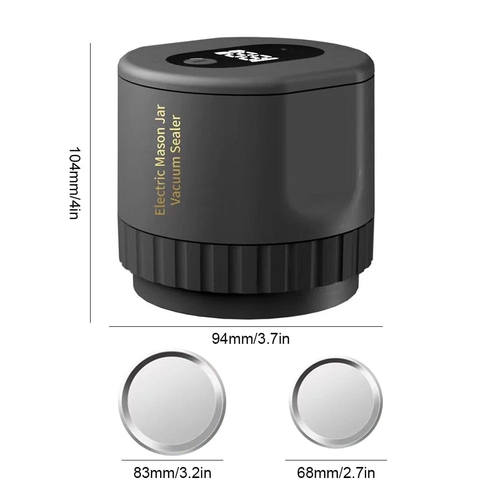Einmachglas Vakuumierer: Elektrisches Versiegelungsset