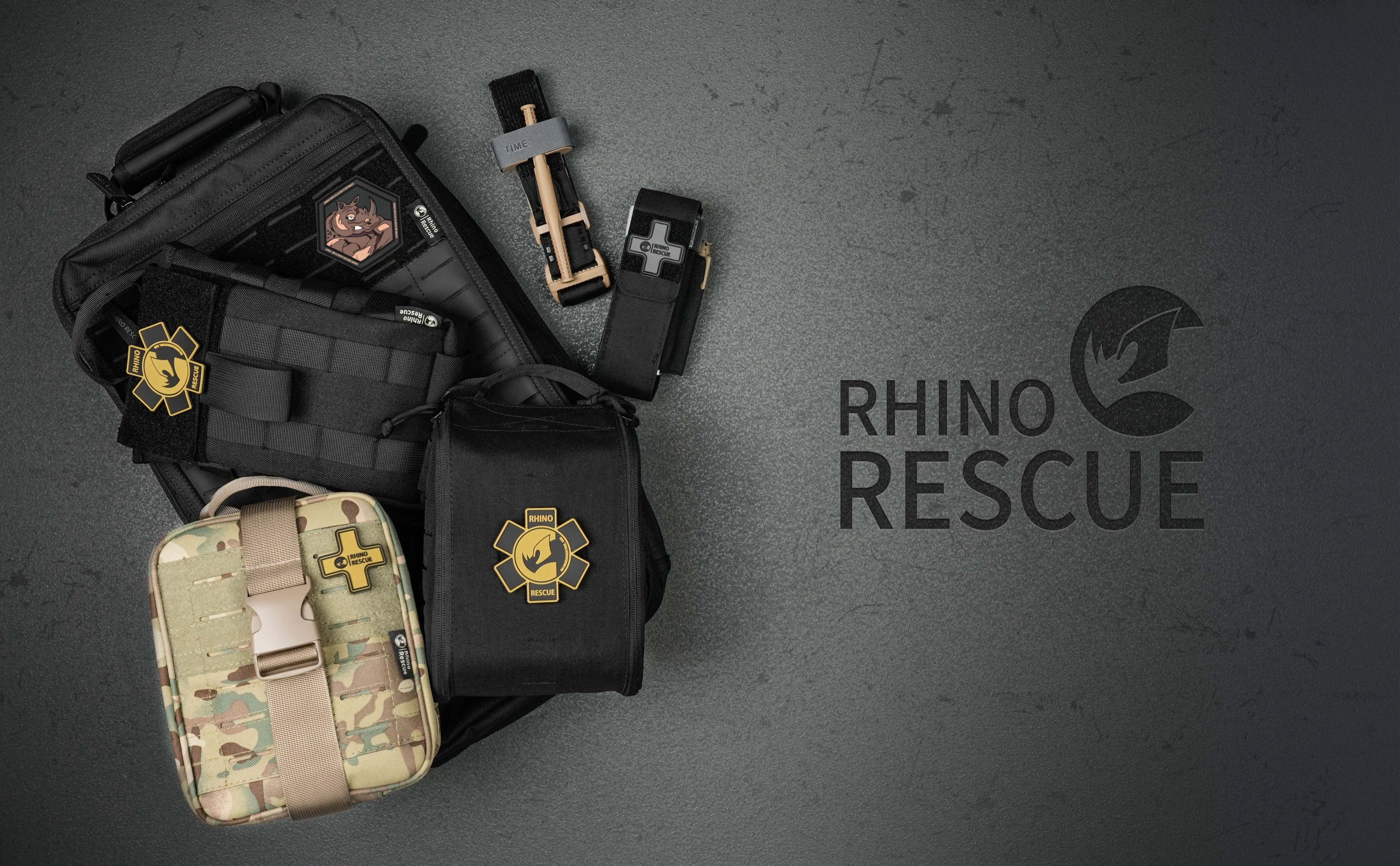 RHINO RESCUE – professional tactical first aid / trauma kit