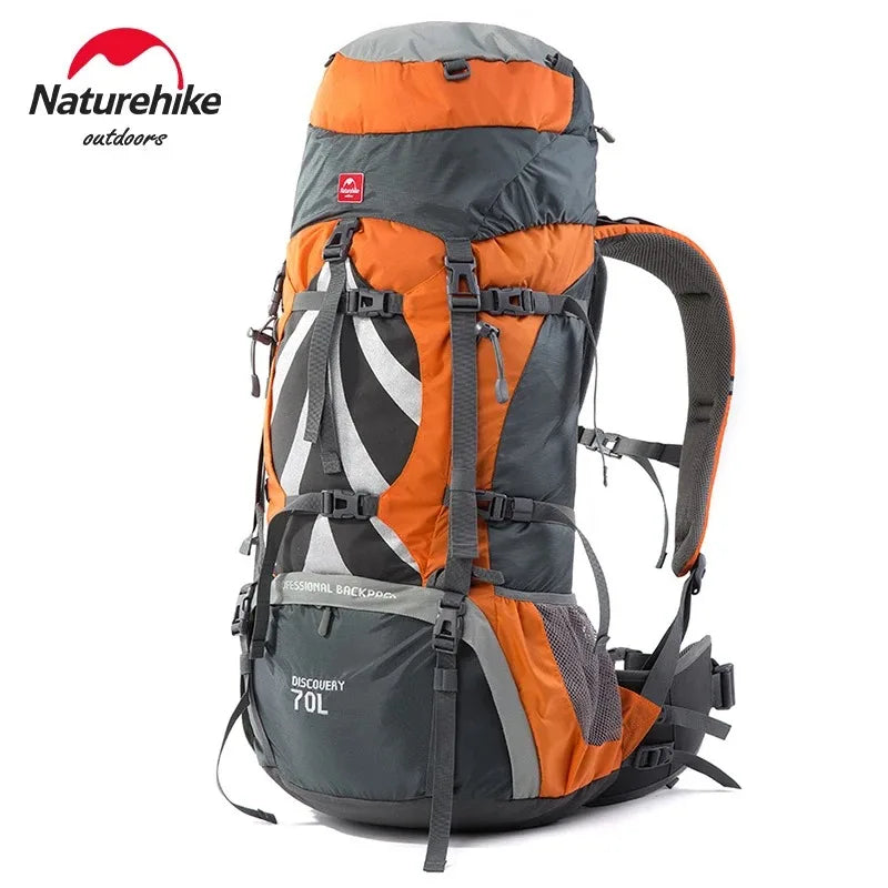 Naturehike backpack 70L, waterproof hiking backpack