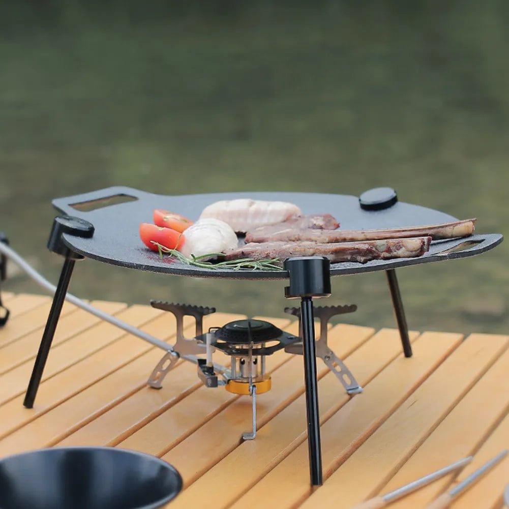 Grill bowl holder, multifunctional grill pot stand