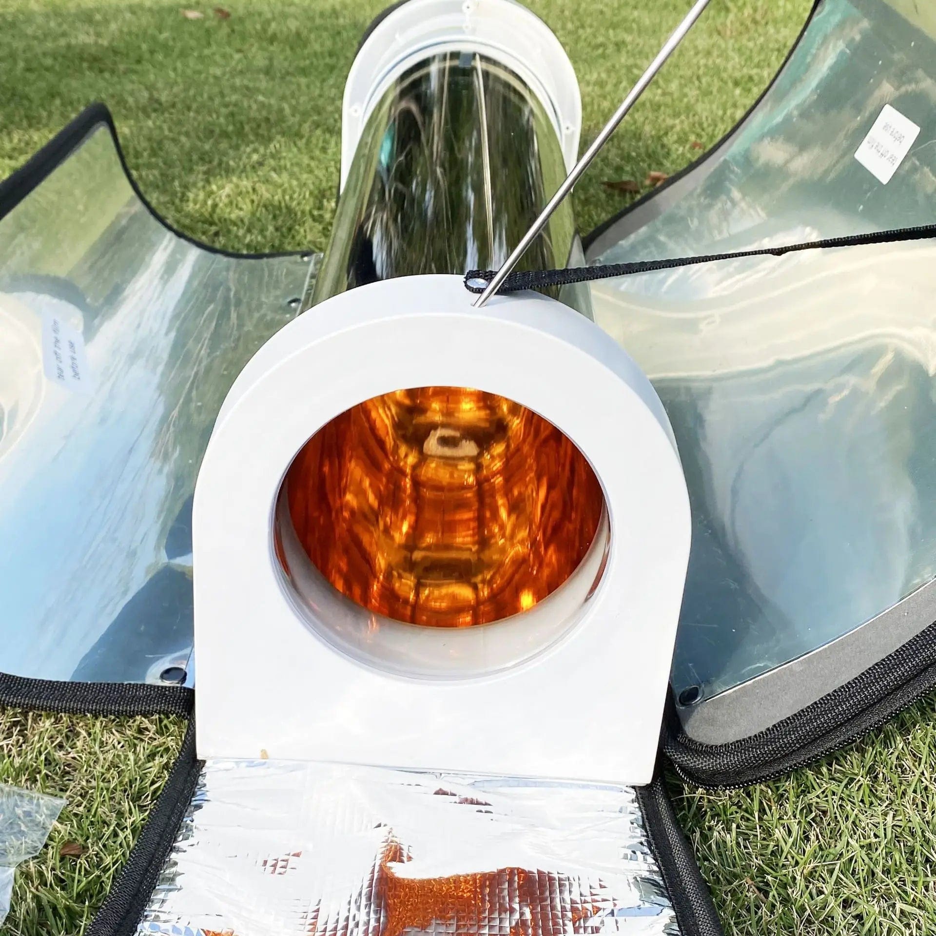 Portable Solar Oven - 4.5L Stove Solar Cooker Set BBQ Grill Solar Oven with Portable Case Outdoor Solar Grill Oven