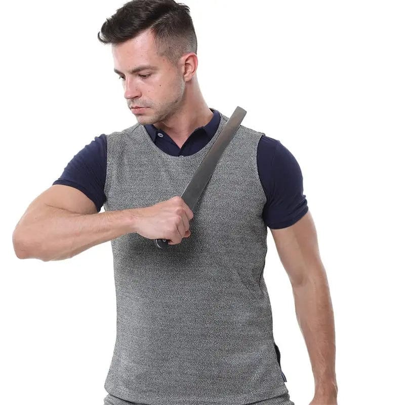 Cut-resistant self-defense clothing, thin, breathable, soft, hidden anti-cut vest