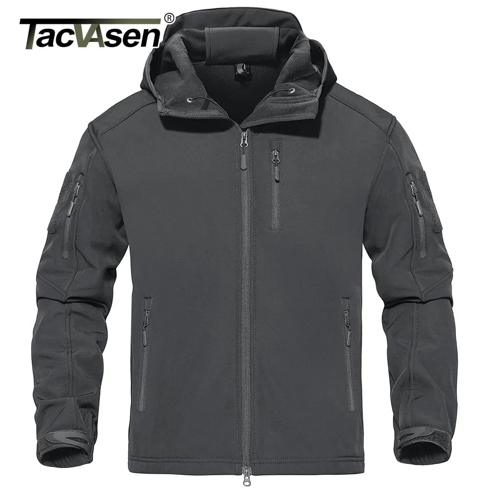 TACVASEN - Taktische Fleece Jacke