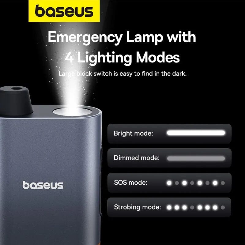 Baseus car emergency safety hammer including lamp