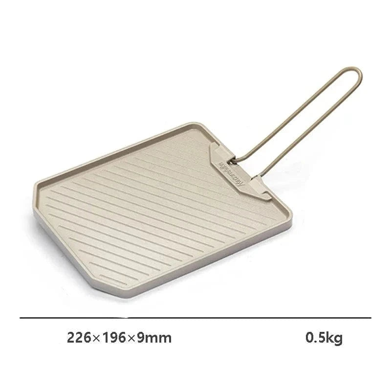 Naturehike Grillplatte für Gaskocher Khaki prepper-store.com