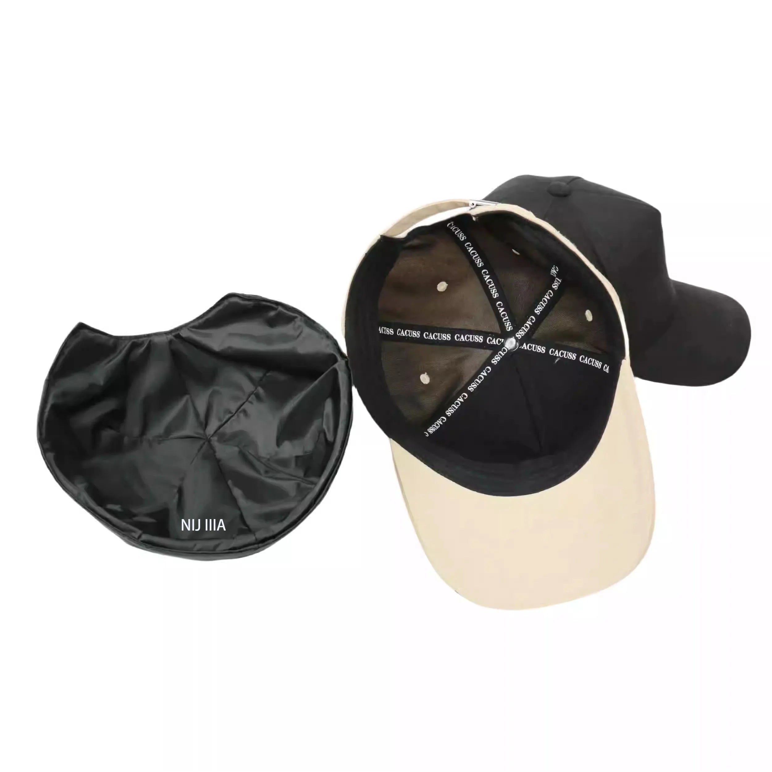 Ballistische Baseballkappe NIJ IIIA - UHMWPE-Schutz
