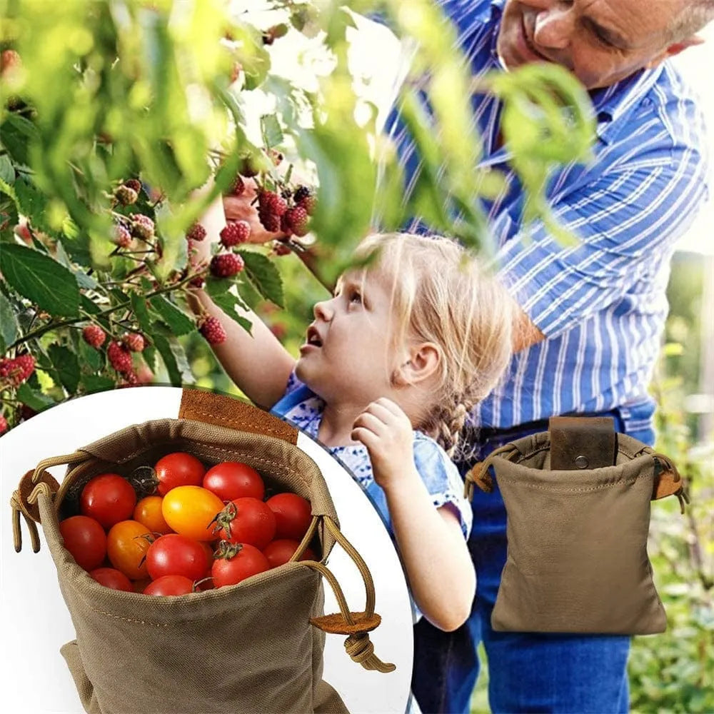 Sammeltasche aus Canvas & Leder-Prepper-Store.com
