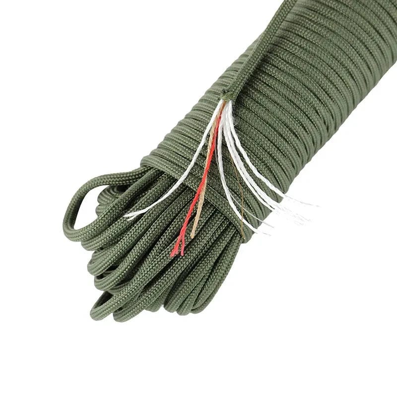 Paracord 550 mit 10 Strängen, 31M x 4mm Survival Paracord