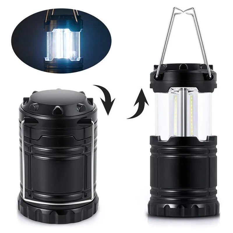 LED camping lantern, portable outdoor light