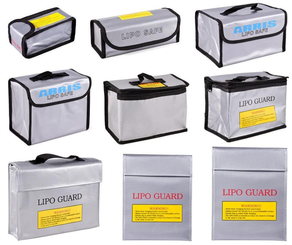 Lipo-Tasche: Feuerfeste Schutztasche für Batterien & mehr