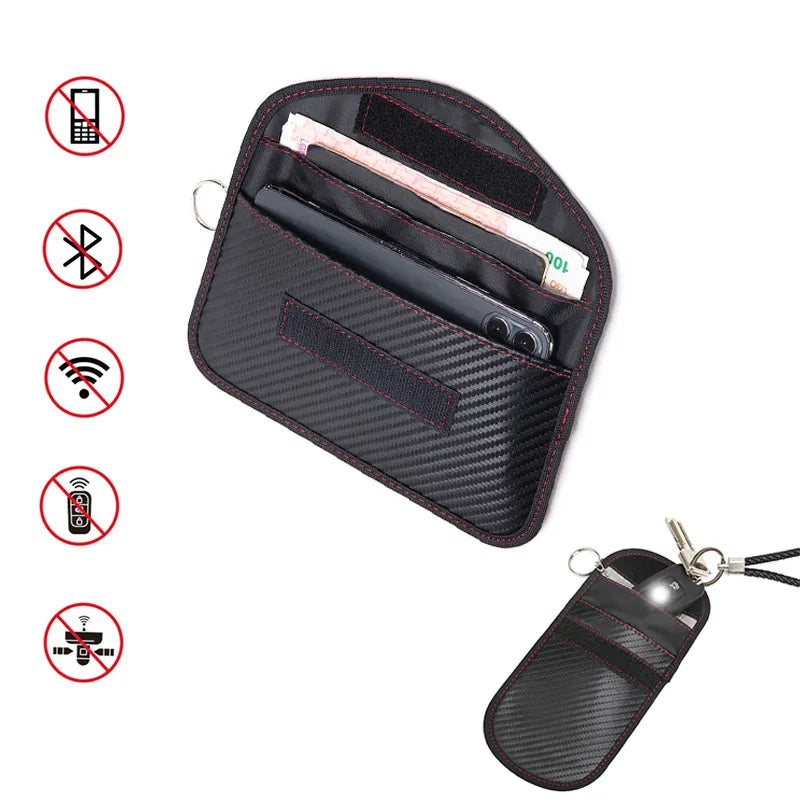 Cell Phone Car Key Signal Blocking Bag, Signal Blocking Case to Protect Privacy