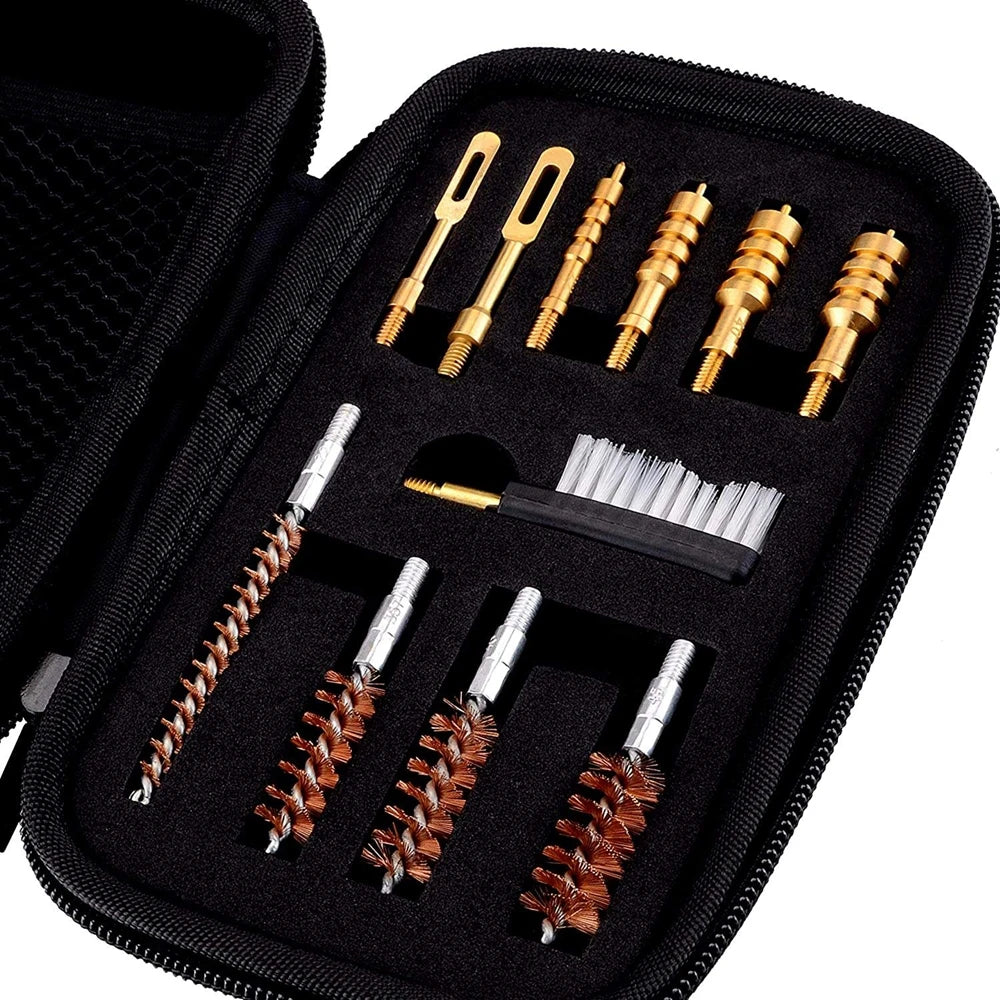 Cleaning kit for pistols – caliber .357, 9mm, .45, .40, .380, .22