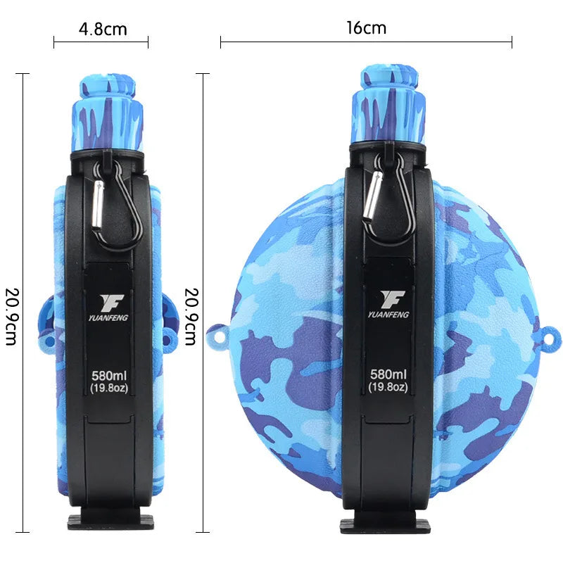 Faltbare Militär-Wasserflasche aus Silikon