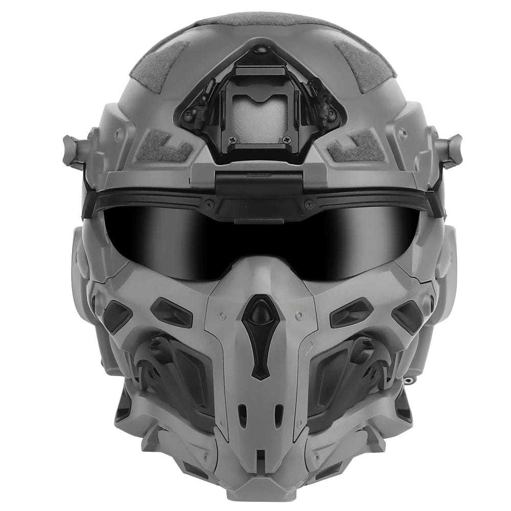 W-Ronin tactical assault helmet, including communication headset / anti-fog fan