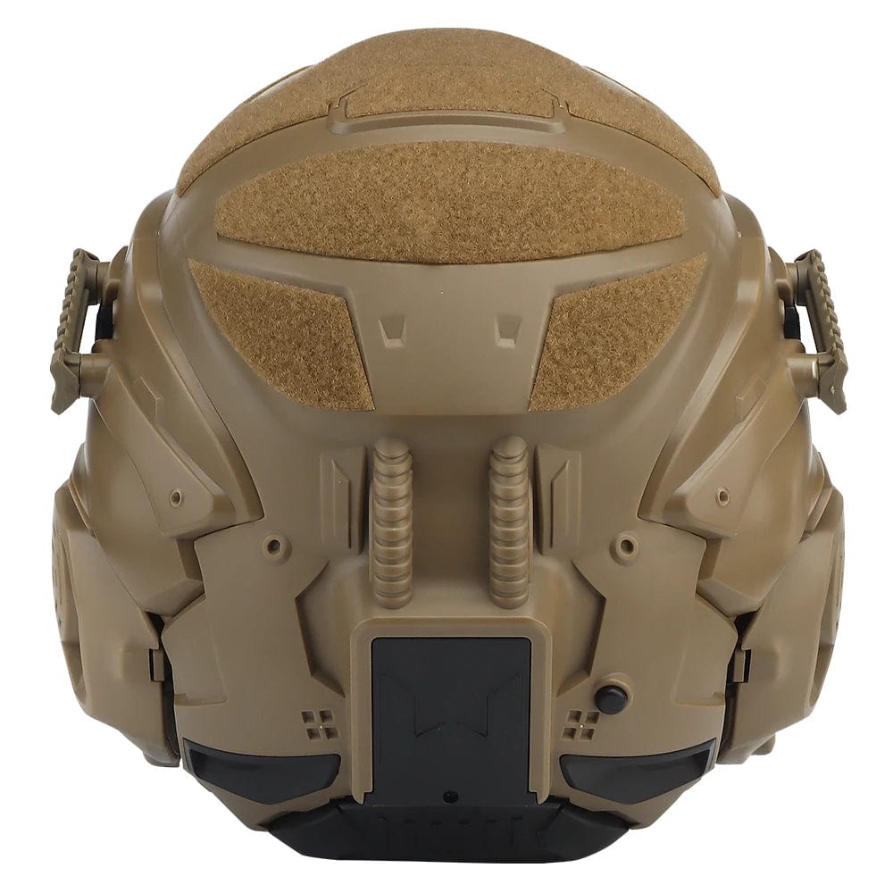 W-Ronin tactical assault helmet, including communication headset / anti-fog fan