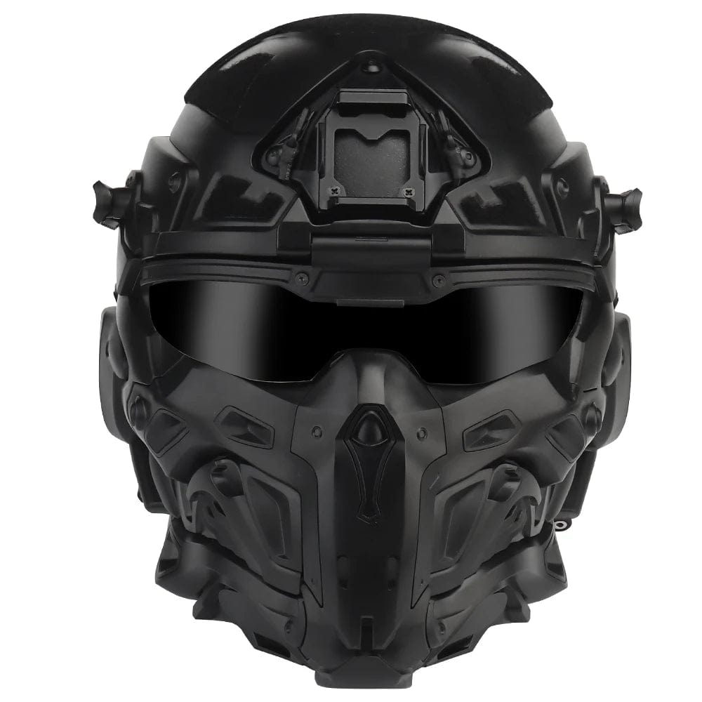 Casque d'assaut tactique W-Ronin, comprenant un casque de communication/un ventilateur anti-buée